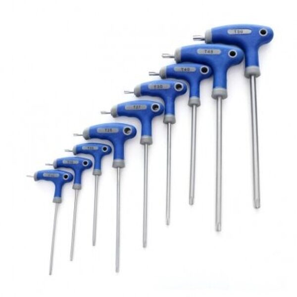 Torx komplekts (9gb) T10-T50